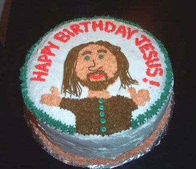 Happy Birthday Jesus Cake on Thread  Happy Birthday Jesus